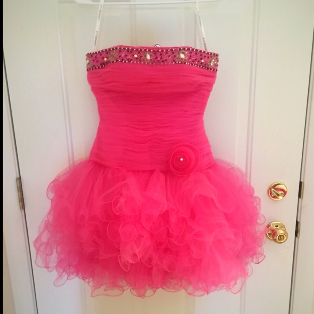 Cinderella: Pink tulle dress with crystals